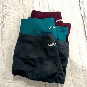 Aurora Intensify Workout Shorts Set of 3